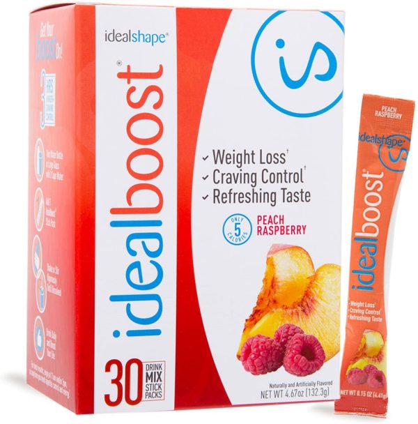 IdealBoost - Peach Raspberry - 30 Serving Box